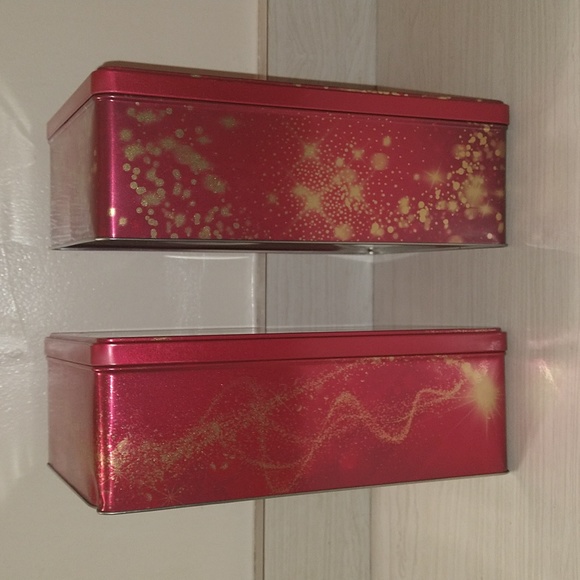 Holiday Tin Gift/Storage Containers - Picture 3 of 5